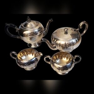 Antique 4pcs Tea Set